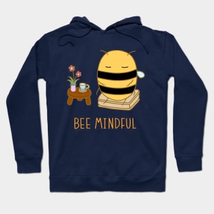 Bee Mindful - Midnight Blue Hoodie